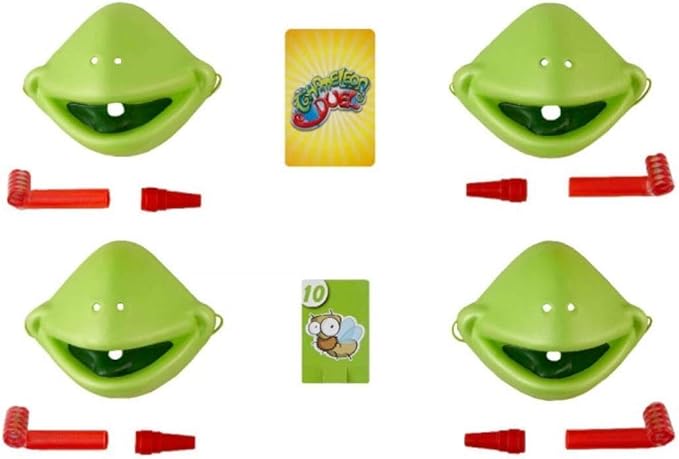 TIC TAC Tongue Game – Fast-Paced Chameleon Bug-Licking Party Game for Kids & Families