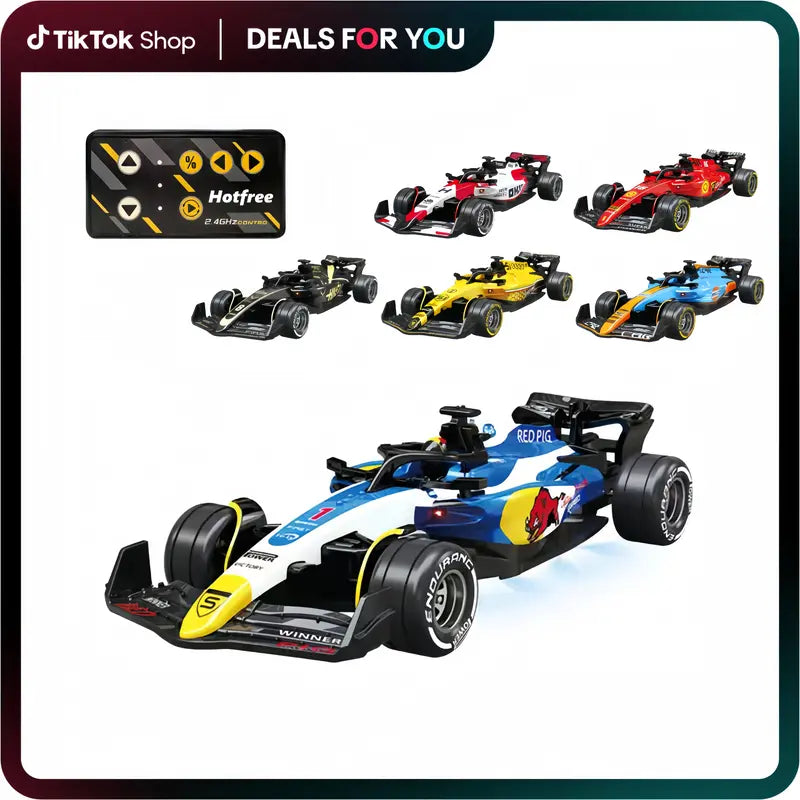 ๐๏ธ Mini RC F1 Racing Car โ Pocket Size Drift Fun