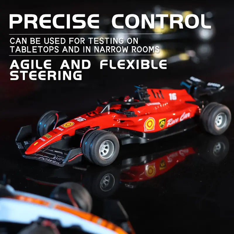 ๐๏ธ Mini RC F1 Racing Car โ Pocket Size Drift Fun