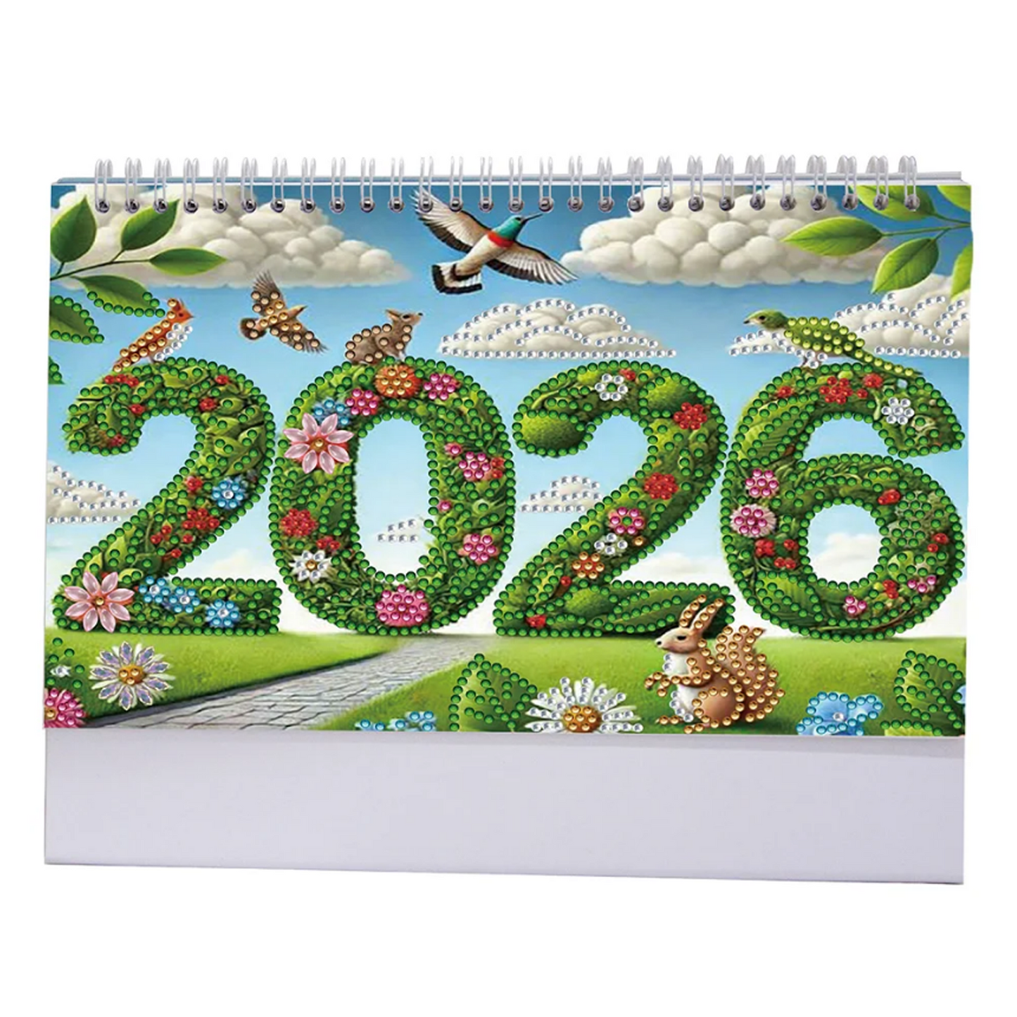 2026 DIY Diamond Painting Desk Calendar