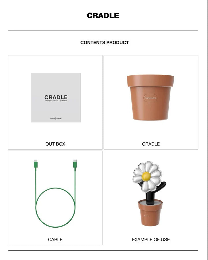 🌟 Official MD Light Stick Cradle – [Übermensch] Media Exhibition