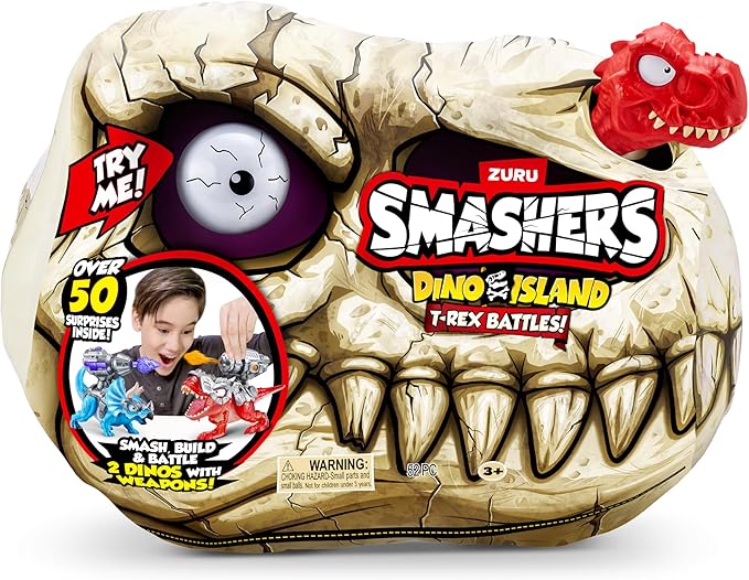Giant Jurassic Glow Dinosaur Series 1 – Smash, Dig, and Build Your Own Light-Up Dinosaur Adventure