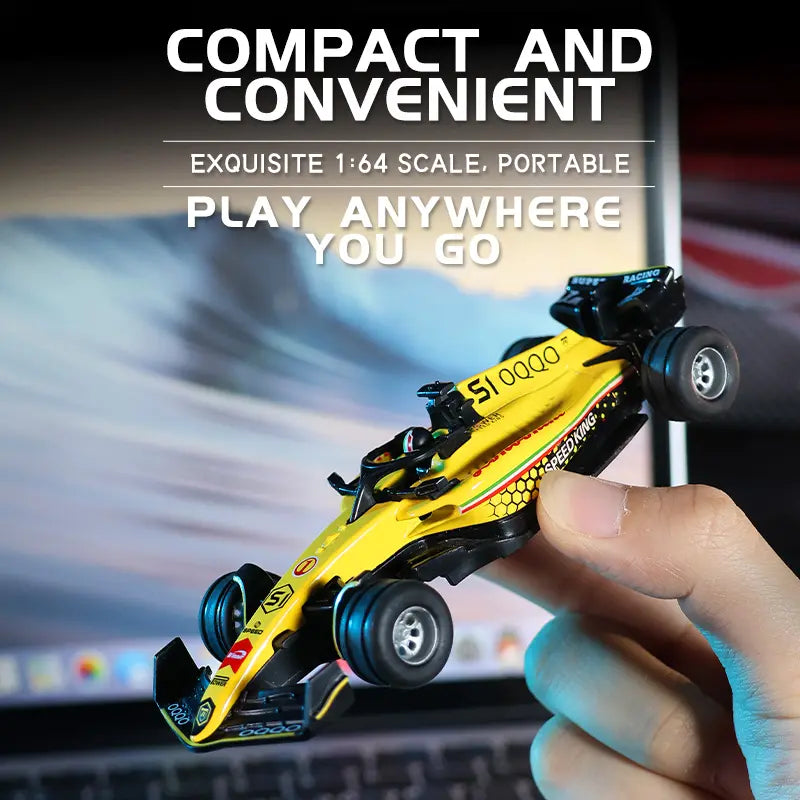 🏎️ Mini RC F1 Racing Car – Pocket Size Drift Fun