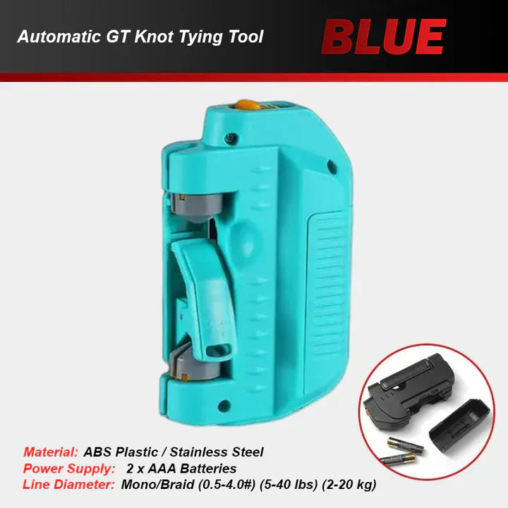 Portable Electric GT Knot Tying Tool– Fishing Line Knotter for Lures