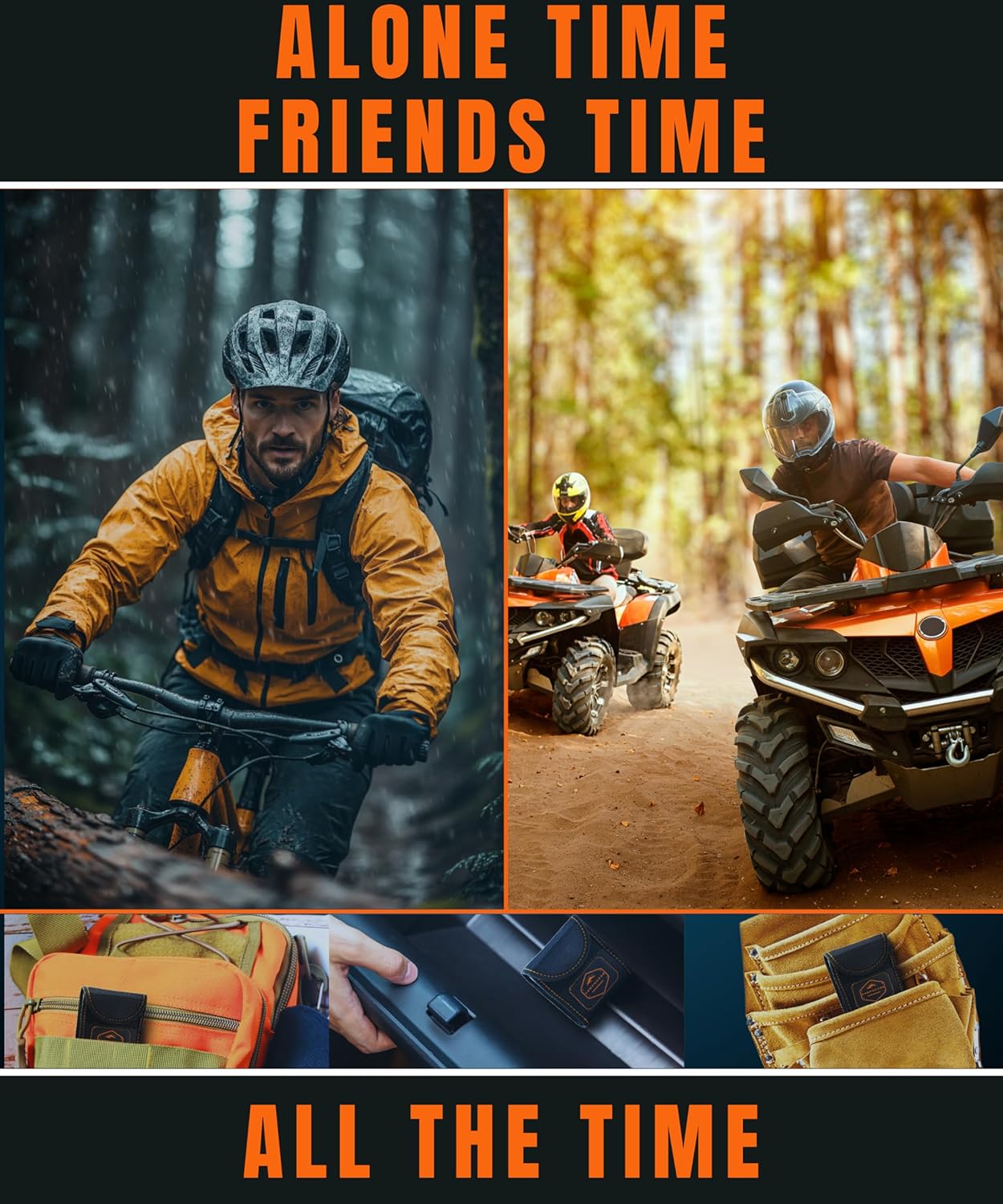 Survival Pocket Chainsaw – Heavy-Duty Hand Chain Saw for Camping, Hiking, Bushcraft