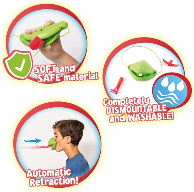 TIC TAC Tongue Game – Fast-Paced Chameleon Bug-Licking Party Game for Kids & Families